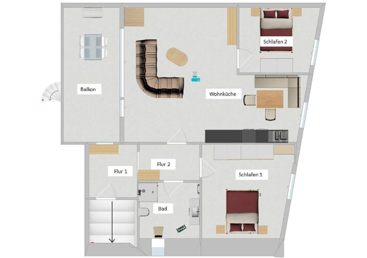 Ferienwohnung Brigitte Frank Bärnau Eksteriør billede